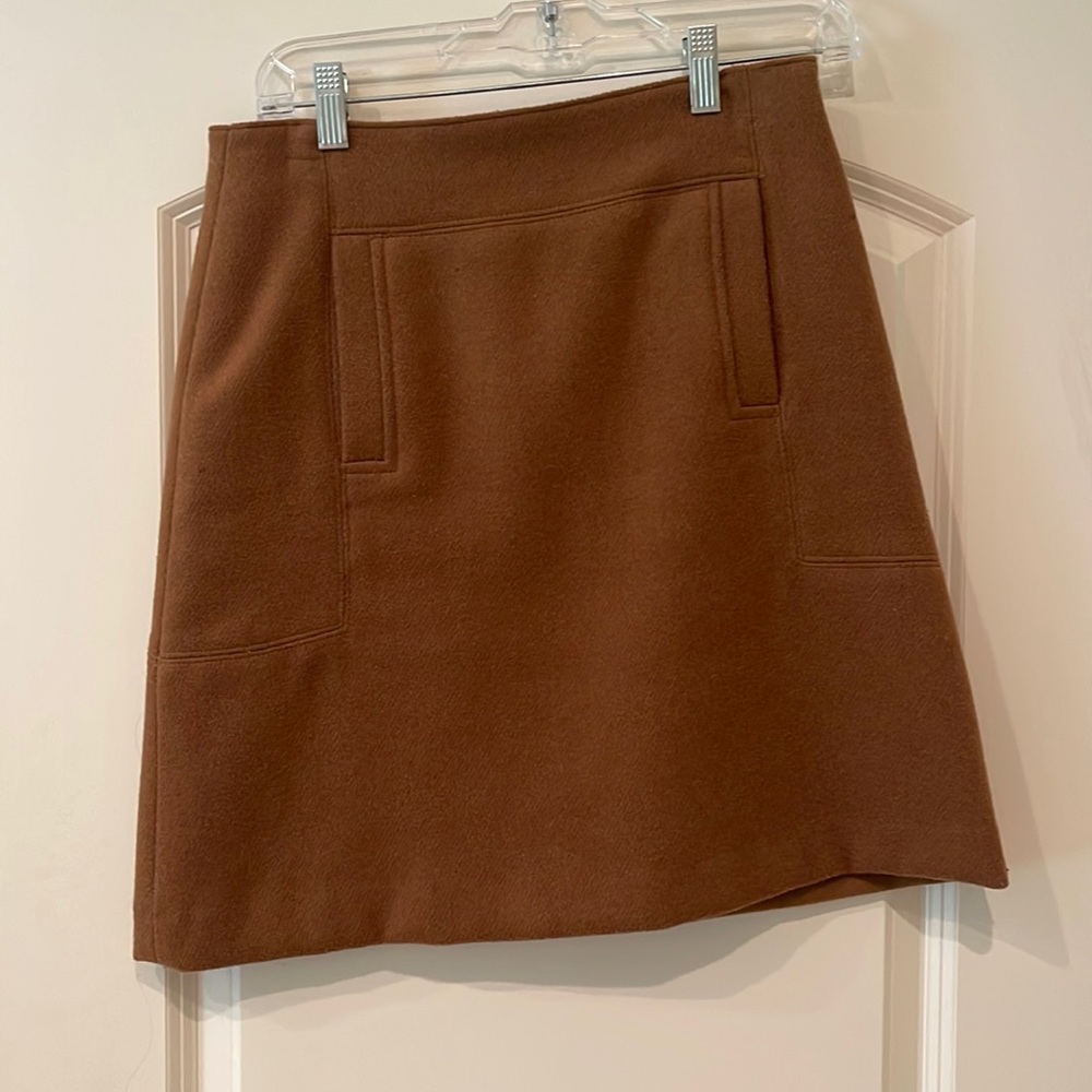 Brown Loft size 4 skirt